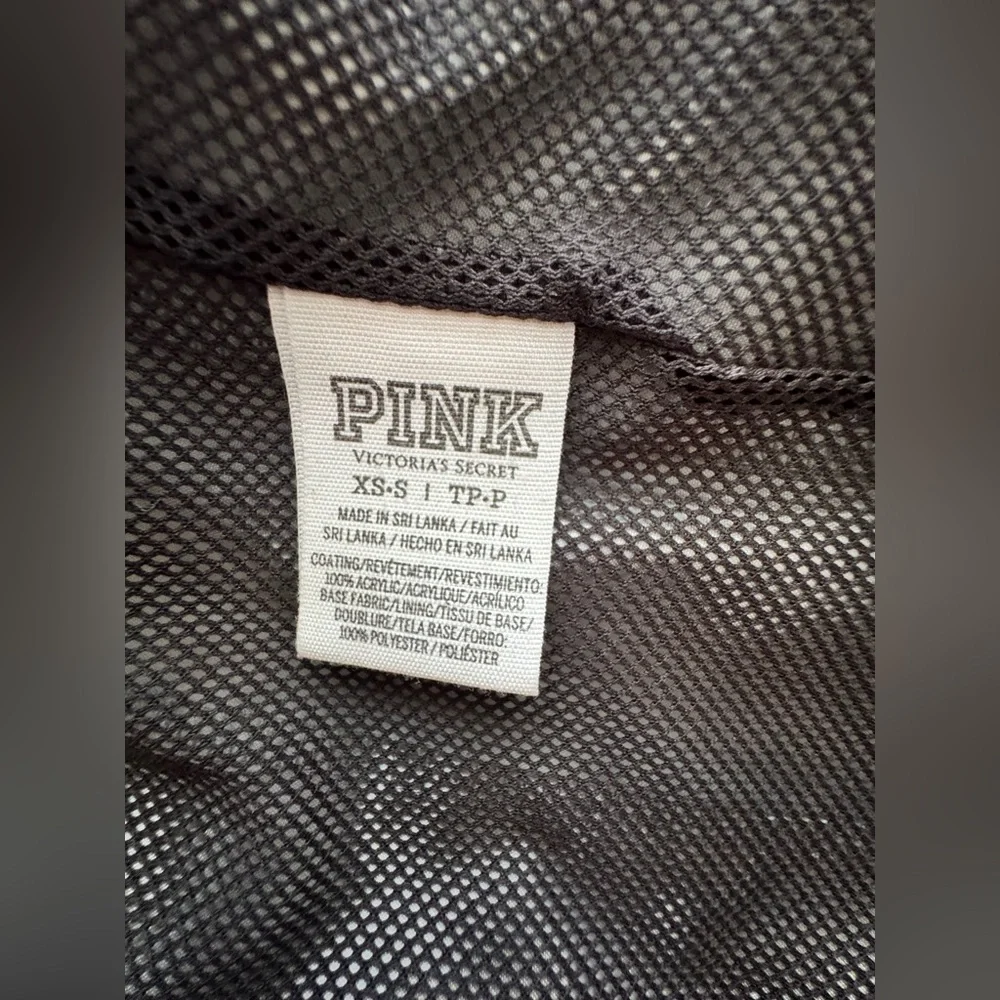 Vintage Y2K  PINK Victoria's Secret Gray Hooded Jacket